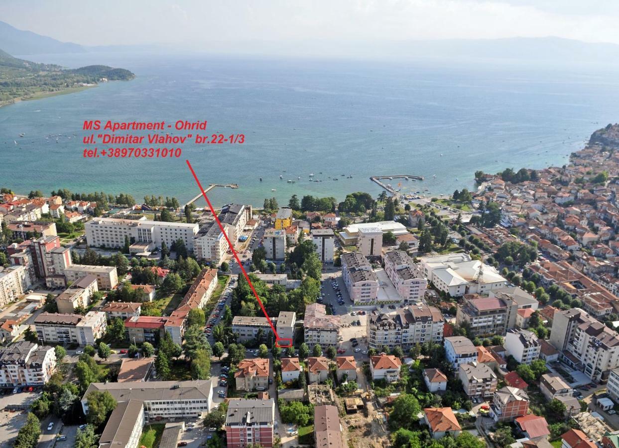 Ms Apartment Ohrid Esterno foto